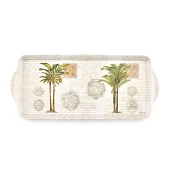 Pimpernel Vintage Palm Study Melamine Sandwich Tray