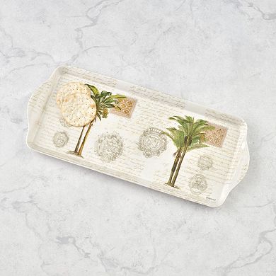 Pimpernel Vintage Palm Study Melamine Sandwich Tray