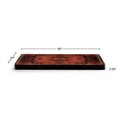 Pimpernel Walnut Burlap Placemats, Set Of 4