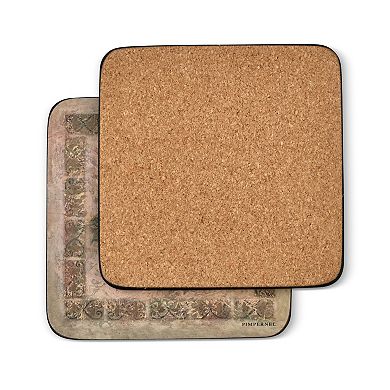 Pimpernel Tuscan Palette Coasters, Set Of 6