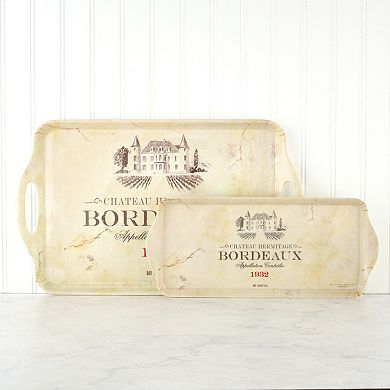 Pimpernel Vin De France Melamine Sandwich Tray