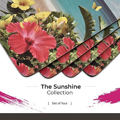Pimpernel In The Sunshine Placemats, Set Of 4