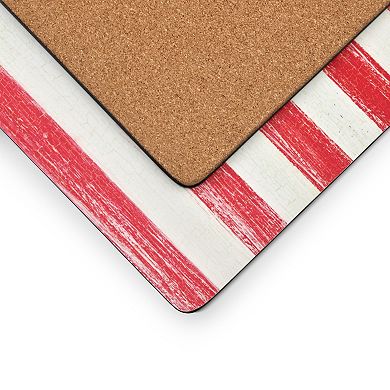 Pimpernel American Flag Placemats, Set Of 4