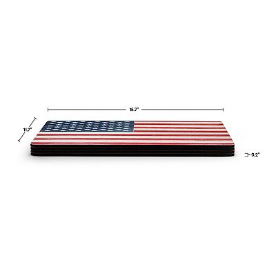 Pimpernel American Flag Placemats, Set Of 4