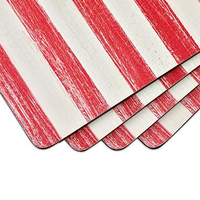 Pimpernel American Flag Placemats, Set Of 4