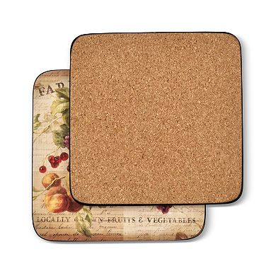 Pimpernel Abundant Fall Coasters, Set Of 6