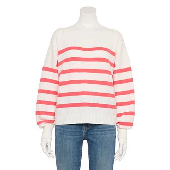 Petite Sonoma Goods For Life® Balloon Sleeve Sweater