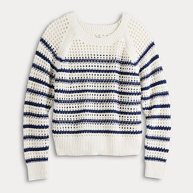 Women's Sonoma Goods For Life® Open Stitch Pullover