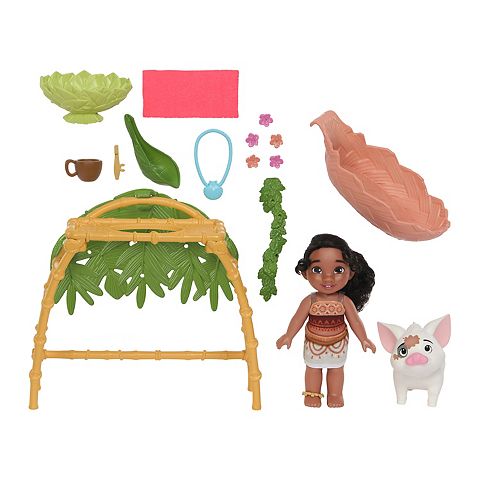 Детские куклы Disney's Moana 2 Simea & Pua Bathtime Fun Playset