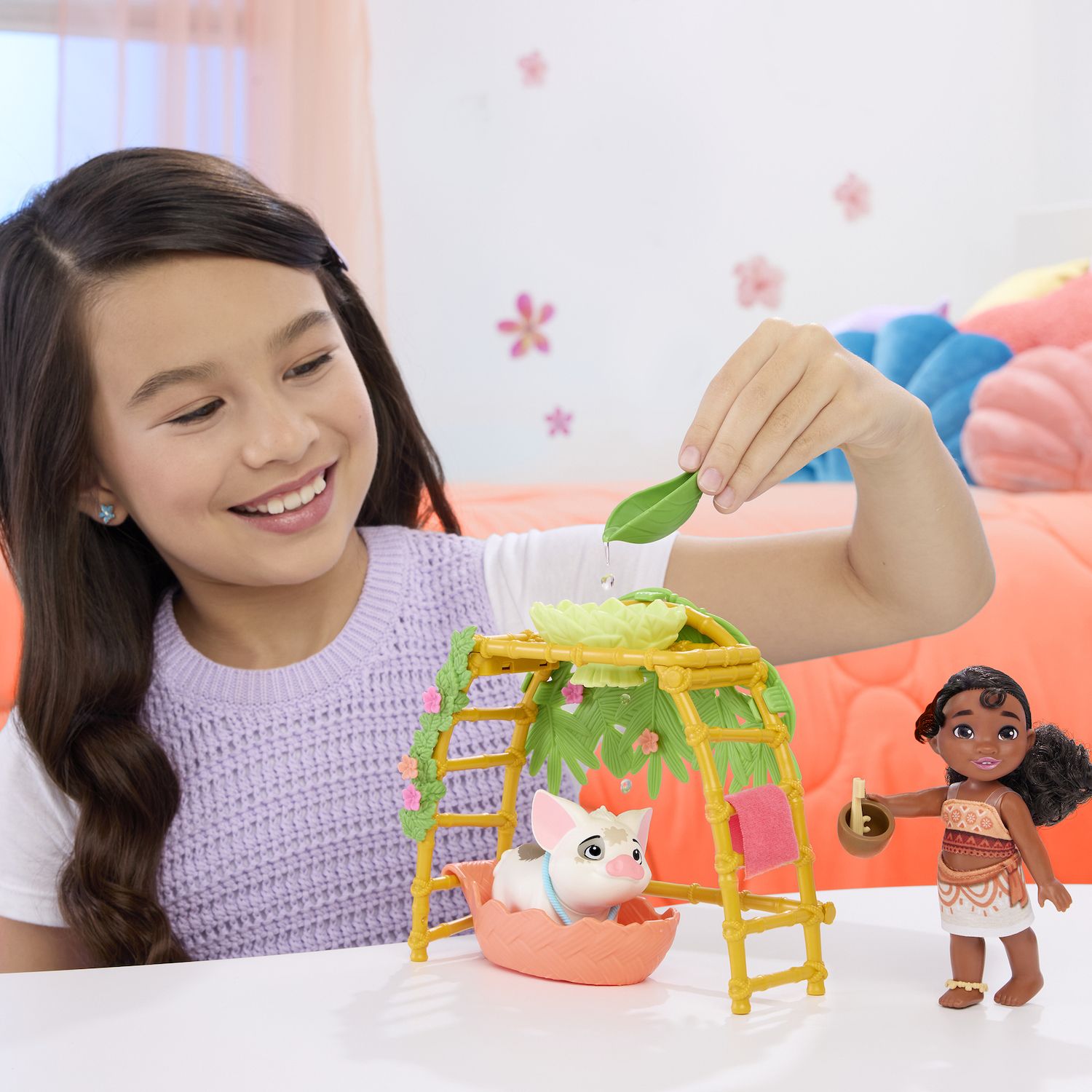 Детский игровой набор Disney's Moana 2 Simea & Pua Bathtime Fun Playset — фото 2