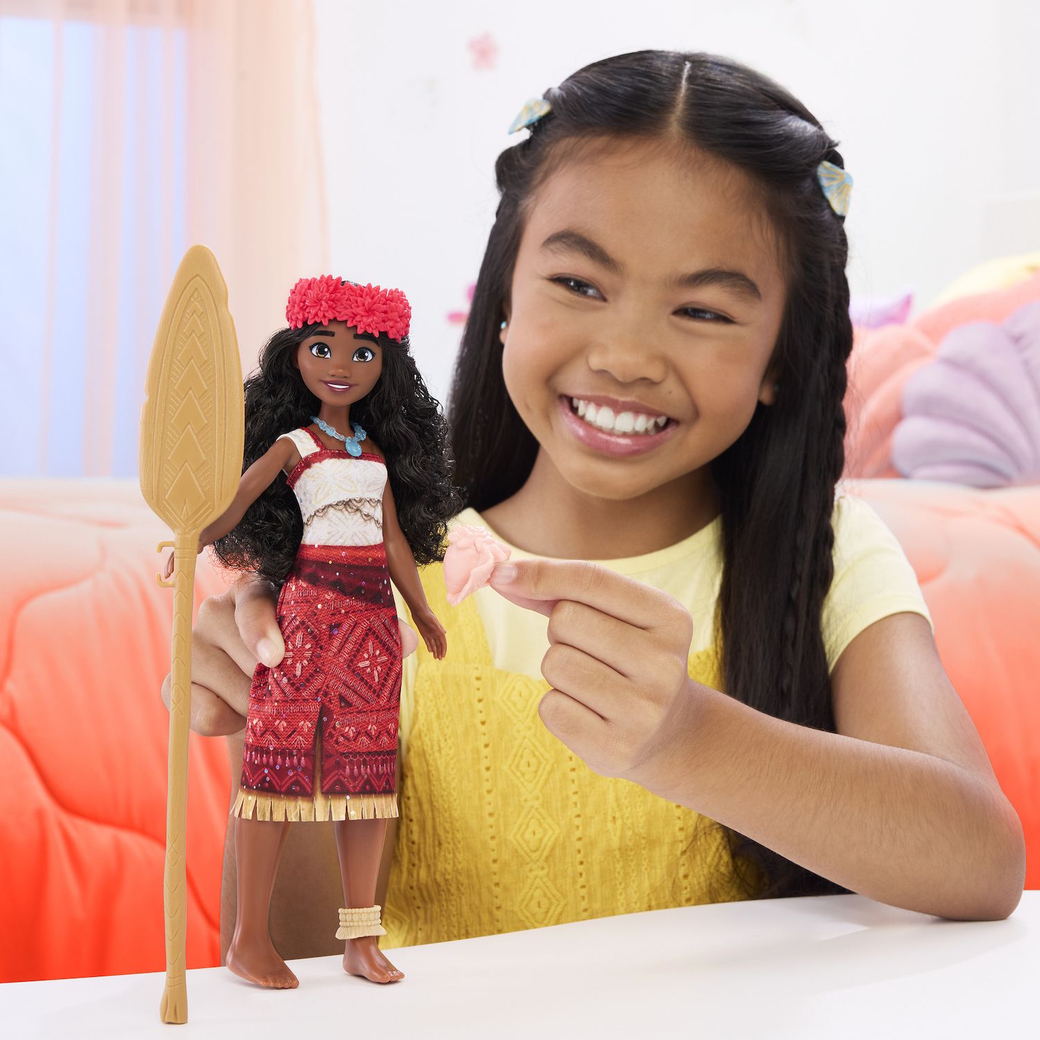 Детская кукла Disney's Moana 2 Singing Adventure Moana Doll & Accessories — фото 2