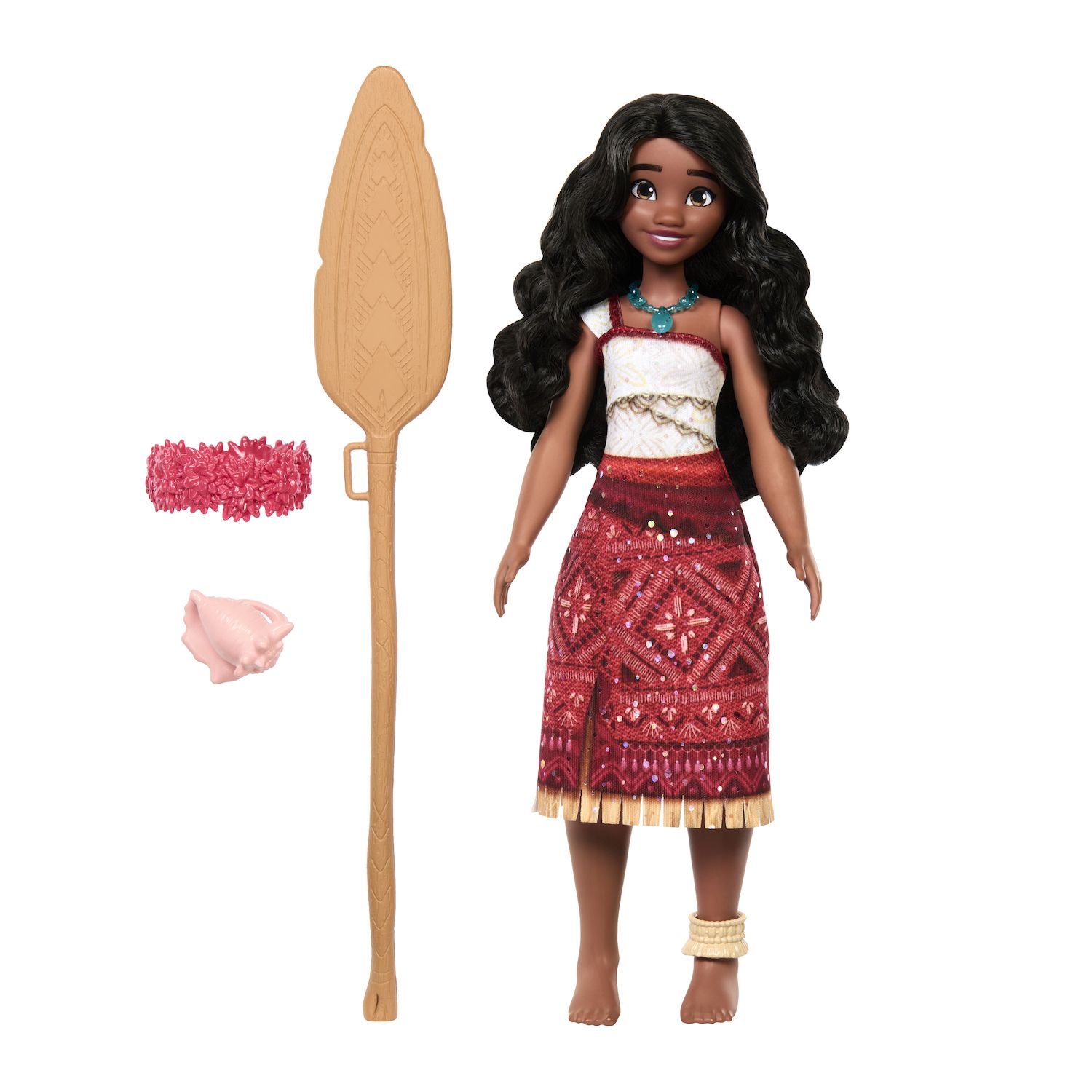 Детская кукла Disney's Moana 2 Singing Adventure Moana Doll & Accessories — фото 5