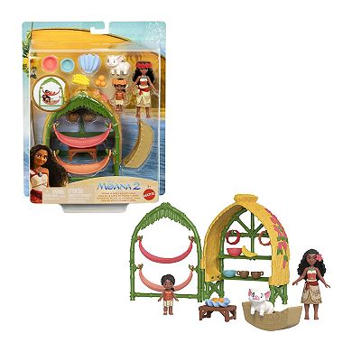 Disney's Moana 2 Moana & Simea Village Home Playset