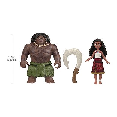 Disney's Moana 2 Moana & Maui Ocean Adventures Small Dolls Set