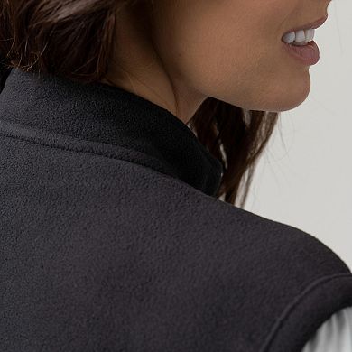 Women's Heat Holders Vera Original Super Brushed Fleece Double Zipper Vest