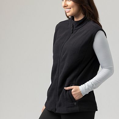 Women's Heat Holders Vera Original Super Brushed Fleece Double Zipper Vest