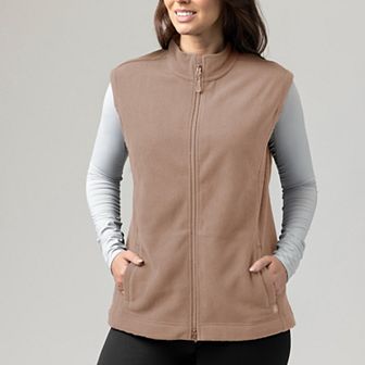 Women's Heat Holders Vera Original Super Brushed Fleece Double Zipper Vest