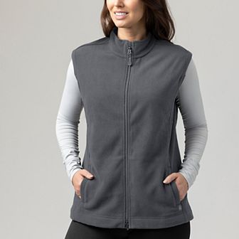 Women's Heat Holders Vera Original Super Brushed Fleece Double Zipper Vest