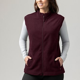 Women's Heat Holders Vera Original Super Brushed Fleece Double Zipper Vest
