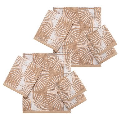 Nicole Miller Kendall Sunburst Bath Towel, Hand Towel or Washcloth Set