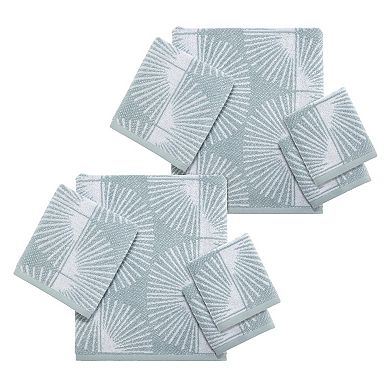 Nicole Miller Kendall Starburst Bath Towel, Hand Towel, or Washcloth Set