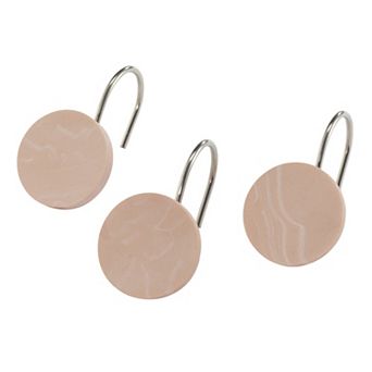 Nicole Miller Kendall Clay Shower Hook Set