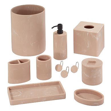 Nicole Miller Kendall Clay Shower Hook Set
