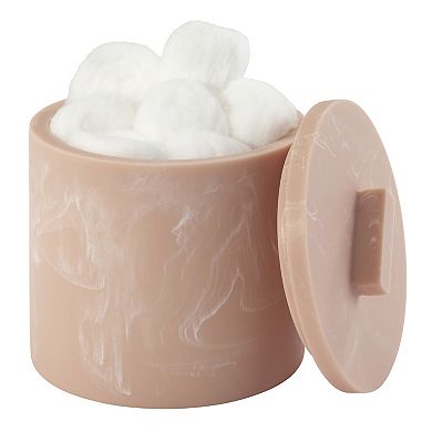 Nicole Miller Kendall Clay Covered Jar
