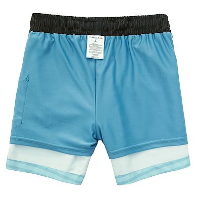 Boys' Compression Lined Swim Trunks Upf 50+