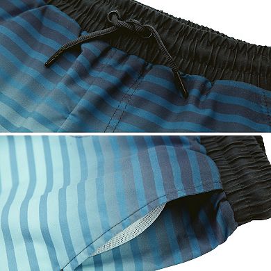 Boys' Compression Lined Swim Trunks Upf 50+