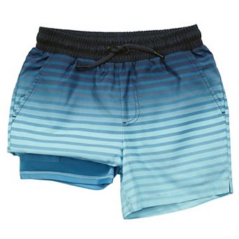 Boys' 4-18 Compression Lined Swim Trunks Upf 50+
