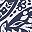 Navy Scroll Medallion