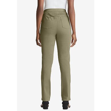 Jessica London Women's Plus Size Tall Stretch Denim Straight-Leg Jegging