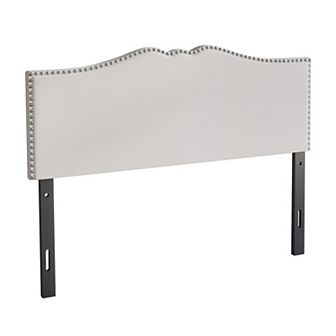 Upholstered Nailhead Trim Headboard
