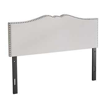 Upholstered Nailhead Trim Headboard