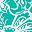 Aqua Sea Scroll