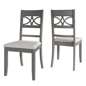 Minimalist Wooden Dining Chair With Warm Grey Cover