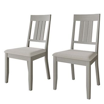 Wooden Dining Chair In Warm Grey Cover