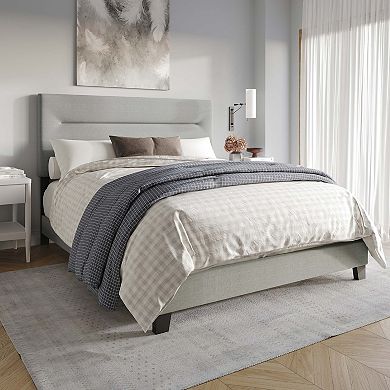 Simple Upholstered Bed