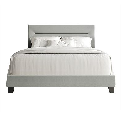 Simple Upholstered Bed