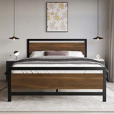 Modern Metal Platform Bed