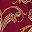 Burgundy Paisley