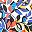 Multi Graphic Leaves