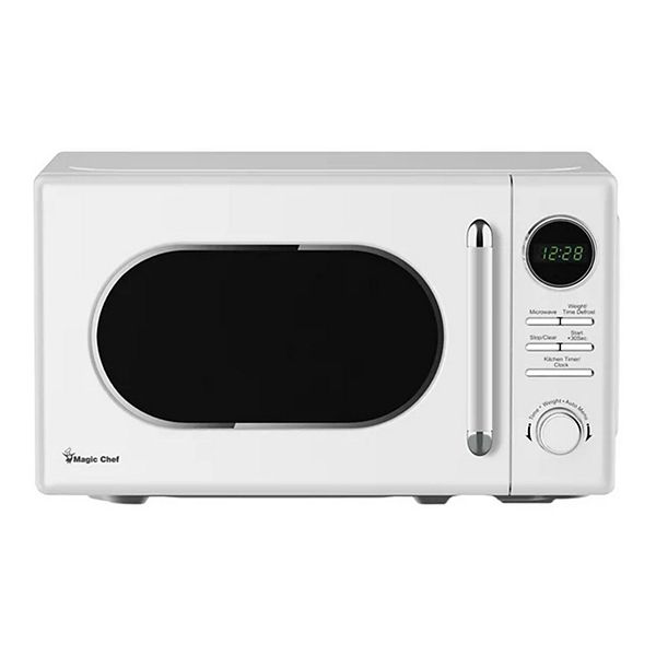 Magic Chef 0.7 Cubic Feet 700 Watt Classic Retro Countertop Microwave