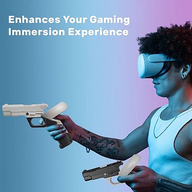 Vr Game Grip Cover Compatible With Quest 2 Touch Controllers