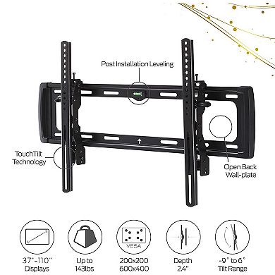 ProMounts Premium Tilting TV Wall Mount for 37" to 110" TVs Up to 143lbs