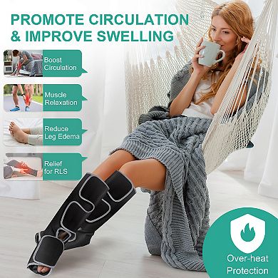 Medcursor Air Compression Leg Massager & Foot Massager