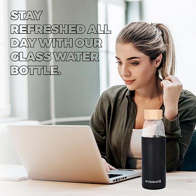 Gym Drinking Bottles With Slip Resistant Silicone