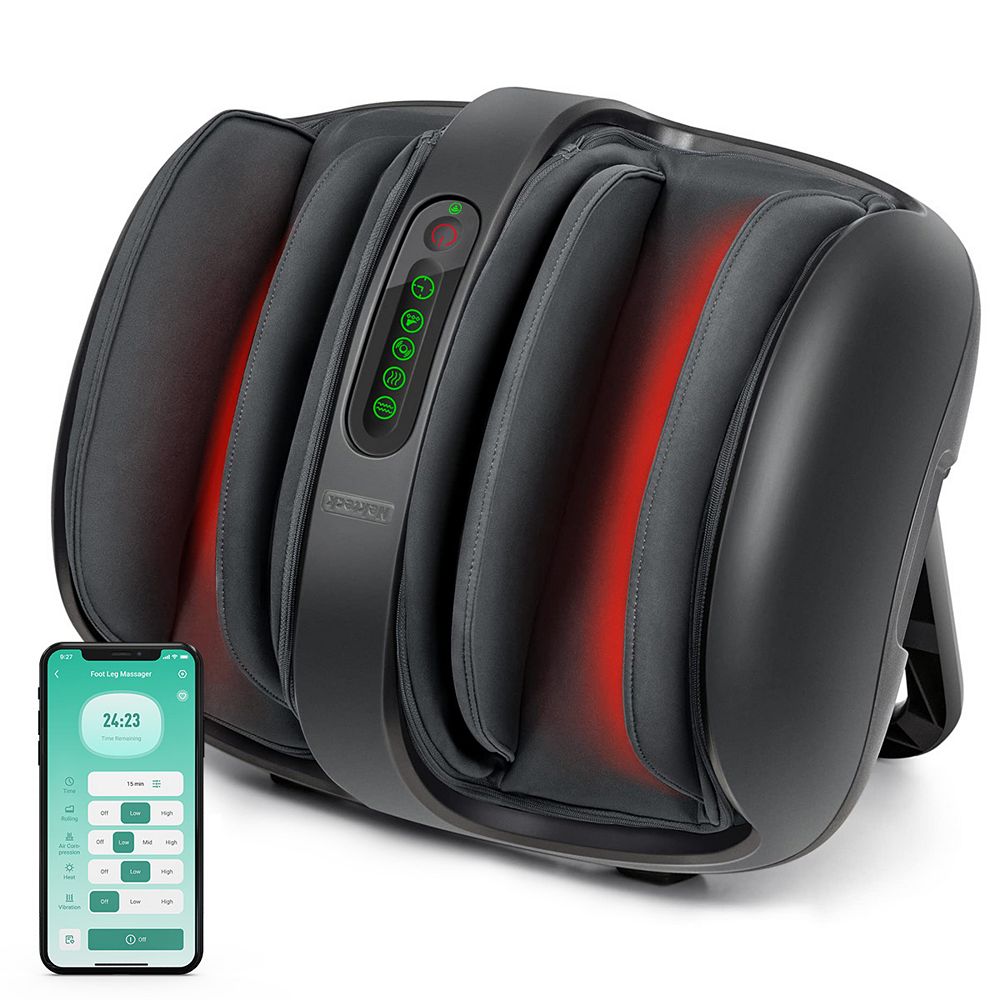 Nekteck Smart Shiatsu Foot Massager for Circulation and Pain