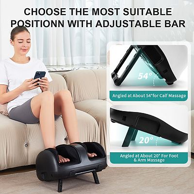 Nekteck Smart Shiatsu Foot Massager for Circulation and Pain